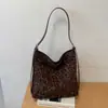Bolso de Hombro Retro de Gamuza Simple para Mujer 2026 Otoño Invierno Nuevo Casual Gran Capacidad para Viaje Diario Bolso Cruzado de un Solo Hombro