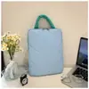 Bolsa Portátil de Color Sólido Simple Bolsa de Almacenamiento Interna para iPad Pro de 11 pulgadas Funda Protectora para Portátil de 14 pulgadas Computadora