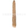 Comercio exterior 100g peluca de onda profunda pelo para crochet cabello rizado Pelo de Onda Profunda a Granel fibra química rollo latinoamericano