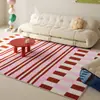 Alfombra Dopamina, Alfombra para Sala de Estar, Alfombrilla de Noche para Dormitorio, Resistente al Desgaste para el Hogar, Fácil de Cuidar, Alfombra de Bucle Antideslizante con Base de TPR