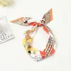 Correas de Bufanda de Seda para Bolsos, Souvenirs, Accesorios de Bufandas de Seda Largas y Pequeñas, Cintas para el Cabello, Estampado de Bolsos, Bufandas y Cintas Decorativas