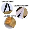 Bolsa Térmica para Pastel de Luna Durian Dorado Snowskin, Pastel Personalizado, Mariscos, Alimentos Congelados, Papel de Aluminio, Bolsa Tote Refrigerada para Productos Refrigerados