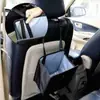 Lixeira de Carro com Bolsa de Armazenamento Suspensa, Bolsa de Armazenamento Universal para Encosto do Banco Traseiro, Bolsa de Armazenamento Impermeável para Carro