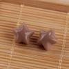 Dulce Color Real Perforado Estrella de Cinco Puntas DIY Estrella Gorda Móvil Cadena para Teléfono Pulsera Pendientes de Aro Colgantes Accesorios de Joyería