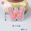 Patches bordados com letras multicoloridas, patches de reparo sem costura para furos em roupas, patches decorativos DIY para bolsas e cadernos