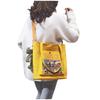 Bolso cruzado Estudiante Portátil Bolso de lona Bolso de hombro Bolso de compras Bolso de lona Bolso de mano de gran capacidad Bolso para salidas de mujer