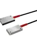 Sensor de Fibra Óptica Tipo Cortina de Luz de Área Matriz Grade de Sensor de Fibra Óptica Sensor de Fibra Óptica por Reflexão Difusa / Feixe Passante