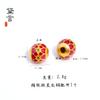 Acessórios DIY Cobre Forte Retenção de Cor Ouro Antigo Contas Passantes Pulseira Brinquedo Cultural Contas Espaçadoras Combinação de Joias Estilo Chinês