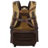 Mochila Nueva para Fotografía de Exterior con Compartimento Interior, Estilo Retro Europeo y Americano, Bolsa Impermeable para Cámara Dslr, Bolsa para Laptop