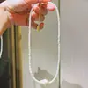 Collar de Cadena para Clavícula de Perlas de Agua Dulce Naturales de Alta Calidad
