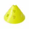 Disco marcador redondo personalizado para obstáculos de entrenamiento de fútbol y baloncesto, hecho de PE, resistente a ser pisado y no se deforma fácilmente, se puede emparejar con un soporte de almacenamiento y una bolsa de malla