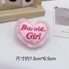 Nuevo broche de amor de primavera letra corazón accesorios para el cabello accesorios diy zapatos y calcetines de bebé accesorios decorativos para la ropa
