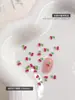 Acessórios Populares de Nail Art Transfronteiriços Franceses Estéreo Artificiais Desenho Animado Cereja Mini Acessórios Decorativos para Unhas
