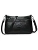 Bolsa Transversal Bolsa Feminina 2025 Novas Bolsas Couro Macio Leve Grande Capacidade Bolsa para Mulheres de Meia-Idade e Idosas Bolsa de Ombro no Atacado