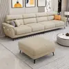 Sofá Moderno Simples 2026 Novo Tecido Tecnológico Sala de Estar de Luxo Leve Nórdico Apartamento Pequeno Linha Reta Três ou Quatro Lugares Móveis