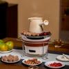 Latas de Té para Cocinar en Horno, Infusor de Té, Accesorios para Estufa de Carbón Estilo Camping, Tetera Popular Horneada en Seco, Olla de Cerámica Eléctrica, Regalos Publicitarios