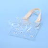 520 Bolso de Mano Transparente de PVC Bolsa de Recuerdo para Boda y Compromiso Bolsa de Regalo de Cumpleaños Plástico Bolsa de Regalo para el Día del Niño