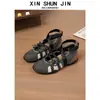 Zapatos de Ballet con Cordones Bloques de Color Estilo Nuevo 2026 para Mujer, Zapatos Deportivos Casuales Retro de Cuero Genuino con Punta Redonda, Zapatos de Entrenamiento Versátiles Alemanes, Zapatos Individuales