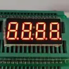 Tubo Digital LED de Dígitos 0,76 polegadas Luz Vermelha de Alto Brilho Tubo Digital de Cátodo Comum Face Preta Tampa Alta Tubo Digital de Relógio
