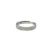 Anillo de un solo dedo ajustable retro de nicho para estudiantes, anillo para hombre, anillo para hombre de alta calidad, estilo frío, anillo liso para hombre