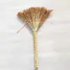 Venta al por mayor directa de fábrica escoba rural de estilo antiguo escoba de mijo sorgo escoba de saneamiento hecha a mano escoba de limpieza escolar