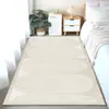 Alfombra de cabecera estilo japonés para dormitorio sala de estar alfombra antideslizante insonorizante absorbente fácil de cuidar Manta de cabecera de terciopelo de cristal