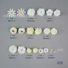 Bolsa de material para flores artificiais Uma caixa de flores com flores Flor de grampo de cabelo Xunpu Adorno de cabeça de minoria étnica flor Making hat Decoração de chinelos
