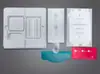 Adequado para Samsung Z Fold 8, protetor de tela de posicionamento, tela interna dobrável W26, filme de hidrogel de alta definição, aplicação sem poeira com posicionamento, acabamento fosco