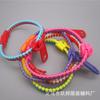 Directo de fábrica popular color fluorescente pulsera con cremallera personalizada pulsera con cremallera Corea pulsera con cremallera