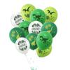 Conjunto Temático de Balões de Dinossauro da Amazon Transfronteiriça 12 polegadas Látex Verde Selva Festa Balão Decorativo Barraca
