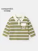 Camiseta de Manga Larga Kaka Panda para Niños Ropa de Otoño Infantil Camiseta Básica Casual para Niños Ropa Moderna de Bebé para Primavera y Otoño