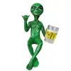 [Superventas Transfronterizo] Adornos de Resina de Extraterrestres Ovni Decoración de Jardín Interior y Exterior Estatuillas Pequeñas Decoración del Hogar