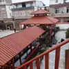 Aleación de Aluminio Pabellón Patio Hogar Exterior Ocio Nuevo Estilo Chino Pabellón Tejado de Villa Parabrisas Cerrado Pabellón Grande