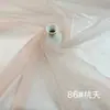 Hilo Estilo Chino Tela de Organza Ligera Rígida Mate de Alta Densidad Hilo Mate Hilo de Vidrio Tela de Organza 5050