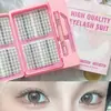 Venta caliente transfronteriza pestañas postizas Set de pegamento Magnolia Blanca Voluminosas, realza los ojos, ligeras, indetectables, aptas para uso diario, comercio exterior