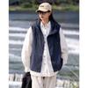 Chaleco de trabajo vintage multibolsillos para hombre, estilo japonés, de marca moderna, holgado, estilo nacional, funcional, informal, con cintura ajustada.