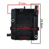 Radiador de Motor Adequado para Yamaha Yp250 Majesty 250 1995-2003 Tanque de Água de Alumínio