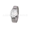 Relojes para Hombres de Mediana Edad y Mayores, Discos Digitales Grandes, Relojes para Mujeres, Correas de Acero, Correas Elásticas de Resorte, Relojes para Mayores, Regalos para Eventos, Relojes de Cuarzo para Hombres