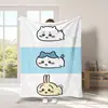 Manta da Série Super Fofa Ikawa Antiga Manta com Foto Personalizada Atacado Uau Amazon Transfronteiriça Olá Produção Ikawa