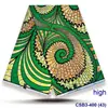 Tela de Algodón con Estampado de Moda Africana Teñida con Cera Disponible en Stock, Tela Estampada de Alta Calidad de Moda para Pantalones
