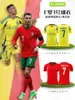 Roupa de Futebol Jaqueta Única Messi Nº 10 Miami Infantil Ronaldo Nº 7 Real Madrid Argentina Camisa de Manga Curta Personalização