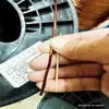 Alambre de cobre esmaltado para motor resistente a altas temperaturas Jintian alambre electromagnético QZY-2/180 grados poliimida morado 10 metros/100 gramos