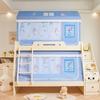 Cama de desenho animado classe A para crianças, cama de mãe e filho, cortina de cama, beliche, tenda, cama inferior, cama trapezoidal, tatuagem especial antiqueda