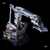Brazo robótico de cuatro ejes metálico, compatible con Arduino, para robots DIY con cuatro grados de libertad