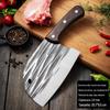 Faca de Peixe Grossa Forjada para Uso Doméstico, Faca de Corte Afiada, Faca de Cozinha de Aço Inoxidável, Faca de Corte de Carne Ultra-Rápida, Atacado em Estoque