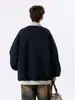 Chaqueta de Béisbol Estilo Americano con Tres Rayas para Hombre y Mujer, Chaqueta Deportiva Rayada Resistente de Moda para Otoño e Invierno, Ropa de Abrigo Patchwork Juvenil