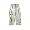 Vestido Antiguo 2025 Primavera Nuevo Lavado Color Sólido Pantalones Rectos Tipo Cargo para Hombre Marca de Moda Pierna Ancha Pantalones Casuales