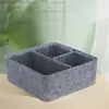Nueva caja de almacenamiento de fieltro de Amazon caja de almacenamiento integrada cajón almacenamiento caja de almacenamiento para el hogar traje de almacenamiento