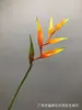 Simulação Flor Escorpião Única Paraíso Flamingo Grou Cauda de Escorpião Banana Mão PU Pássaro Pendurado Grou Flores Decorativas Tropicais