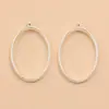 16 Estilos de Accesorios para Joyería DIY de Aleación Plateada Brillante, Colgantes de Corazón con Forma de Luna, Encantadores Marcos Huecos de Resina